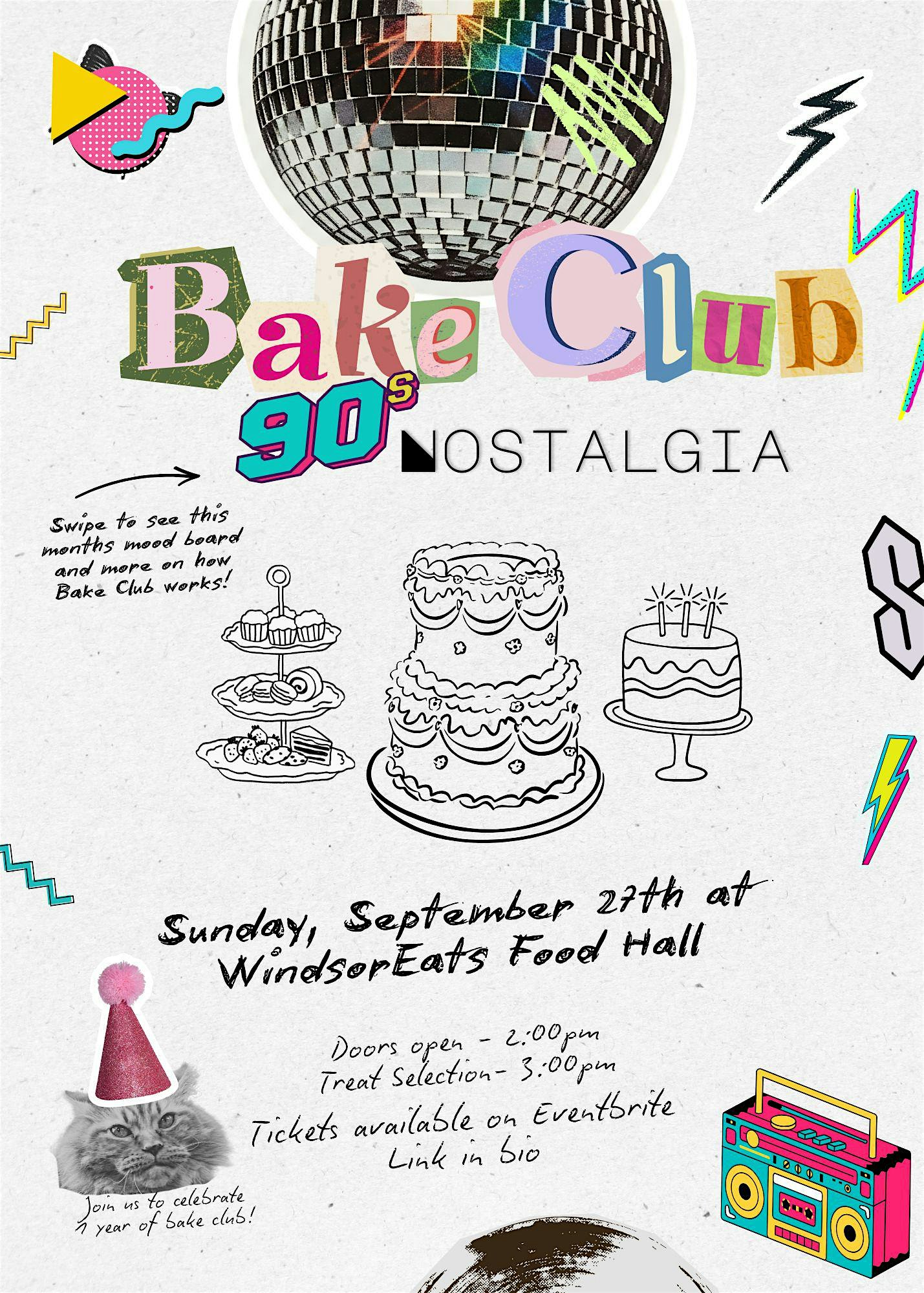 Bake Club at Windsor Eats | 90's Nostalgia