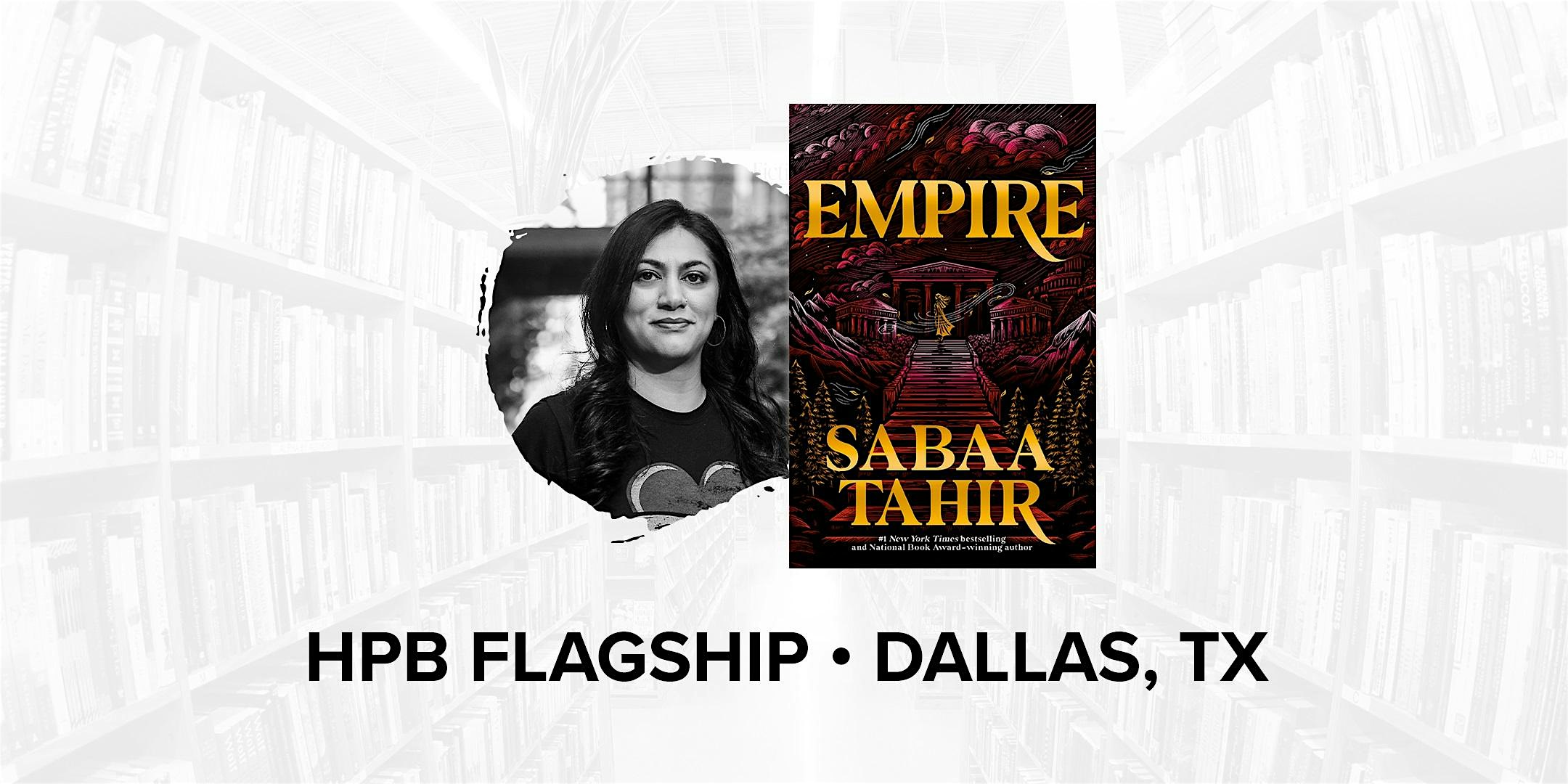 Talk and Book Signing with Bestselling Author Sabaa Tahir