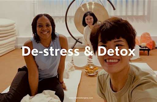 90-Min De-Stress & Detox Sound Bath -- Wednesday & Thursday (7-8:30pm)