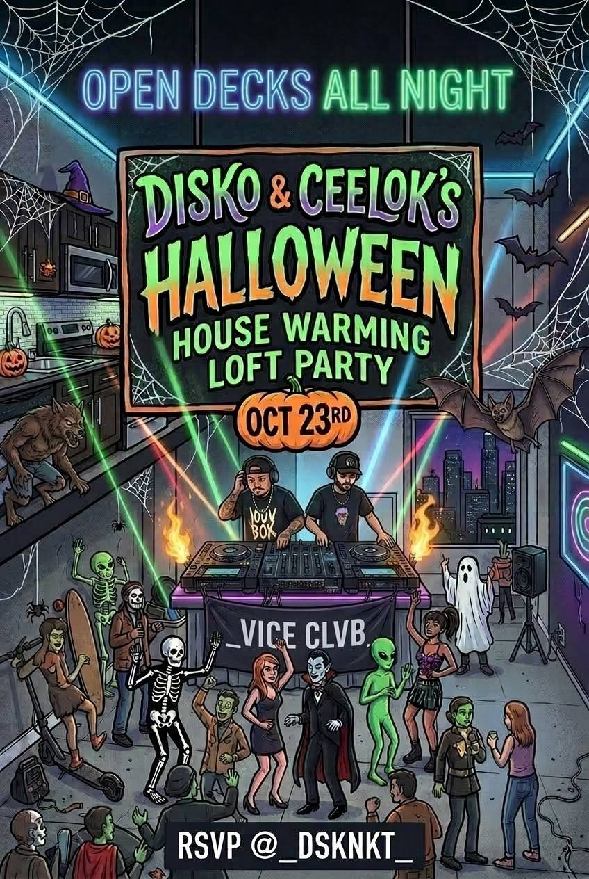 HALLOWEEN HOUSE WARMING