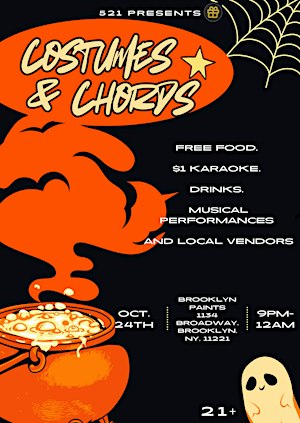 Costumes & Chords  Halloween Karaoke Showcase