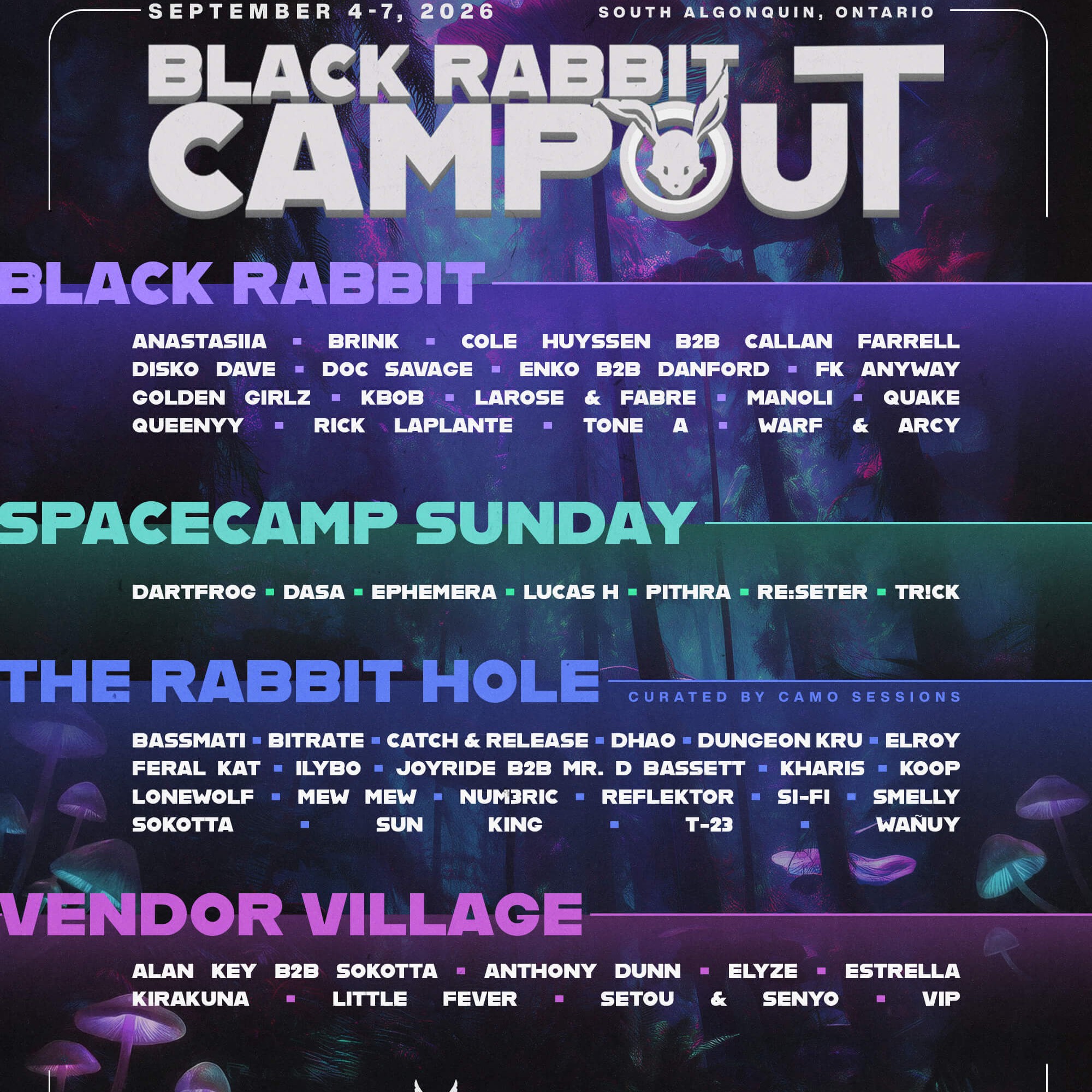 BLACK RABBIT CAMPOUT