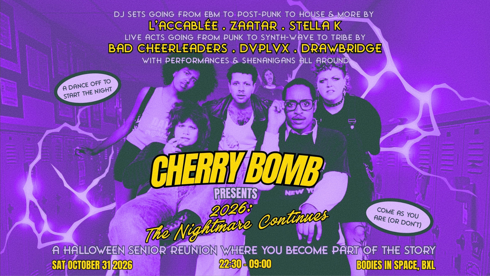 Cherry Bomb presents '2026: The Nightmare Continues'