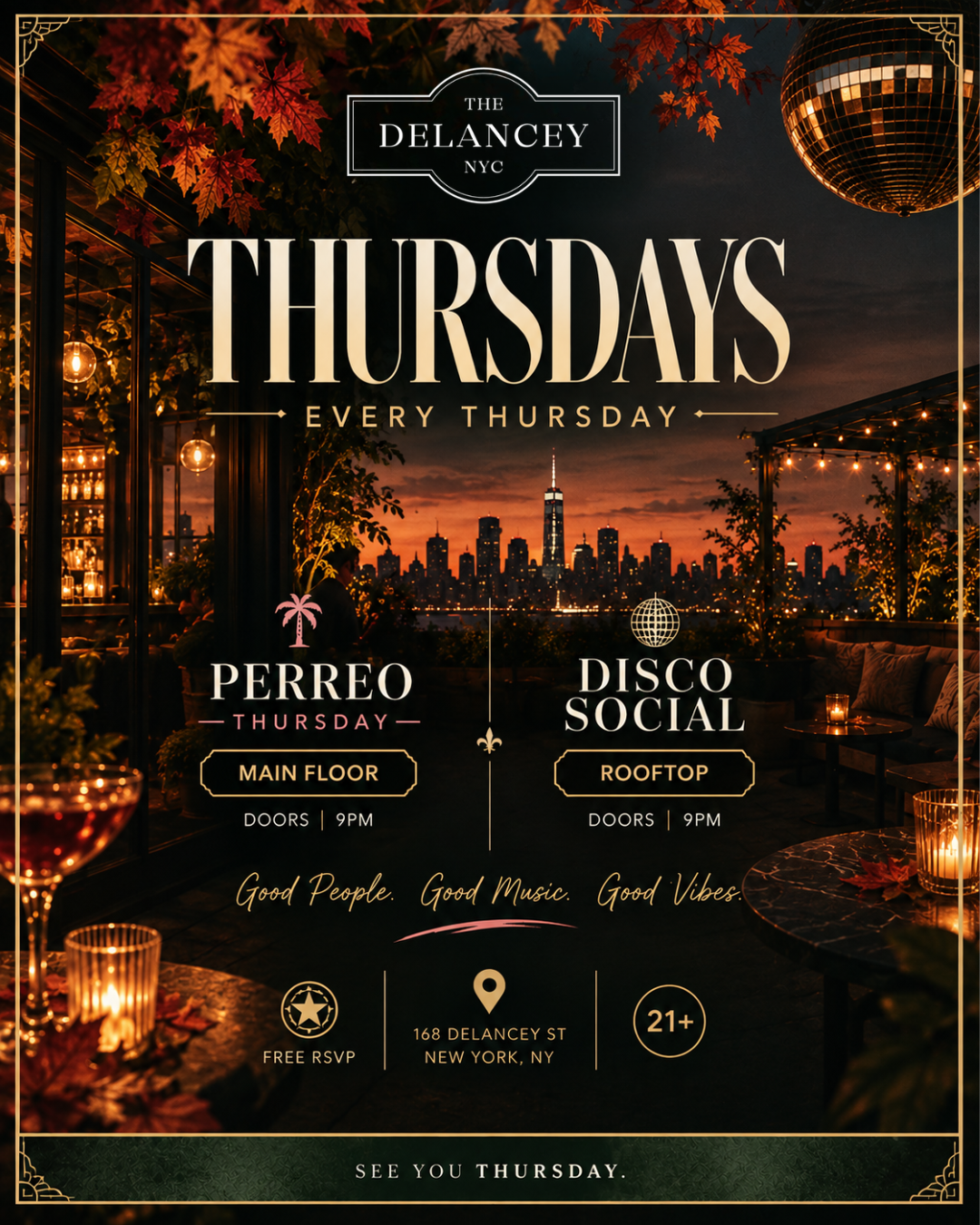 Thursdays at The Delancey