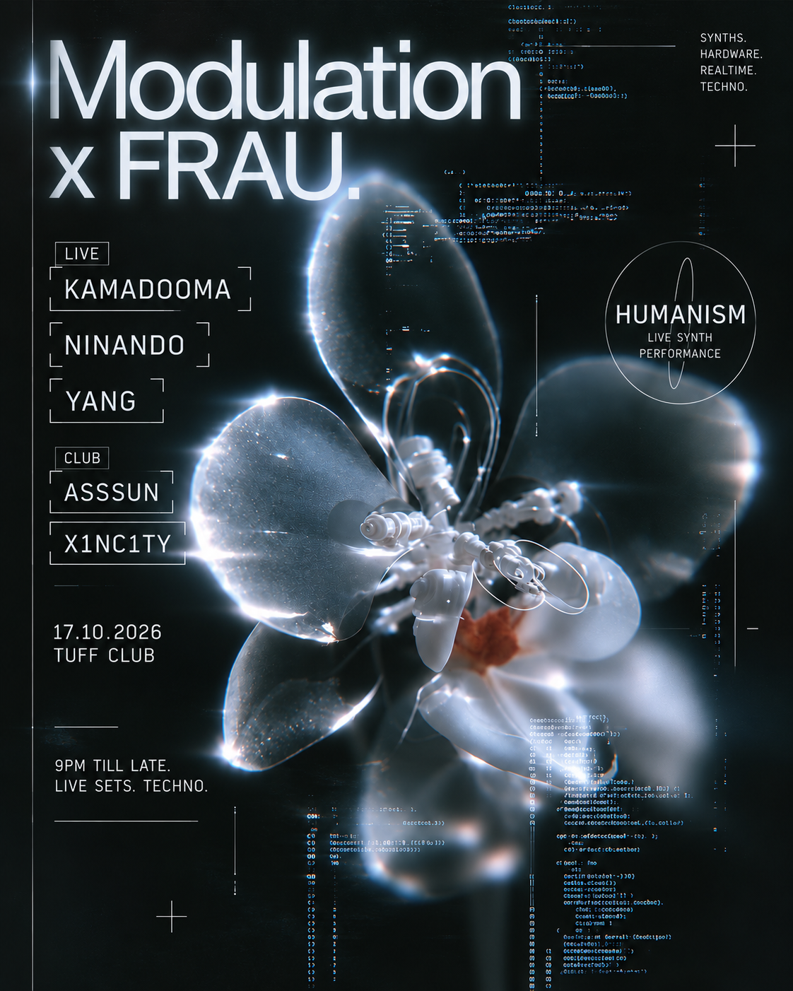 Modulation x FRAU. Live Synth Performance