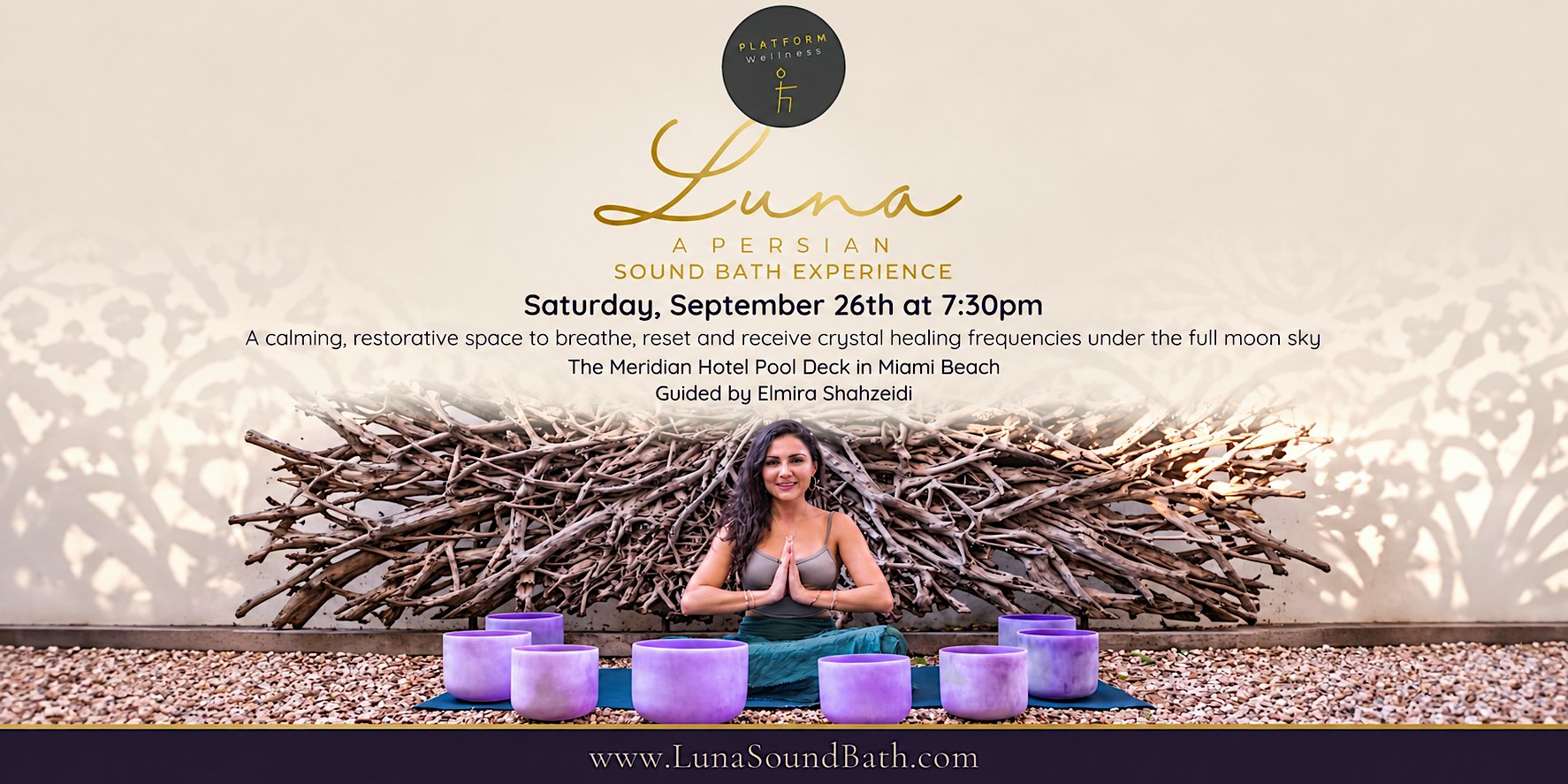 LUNA | A Persian Sound Bath Experience