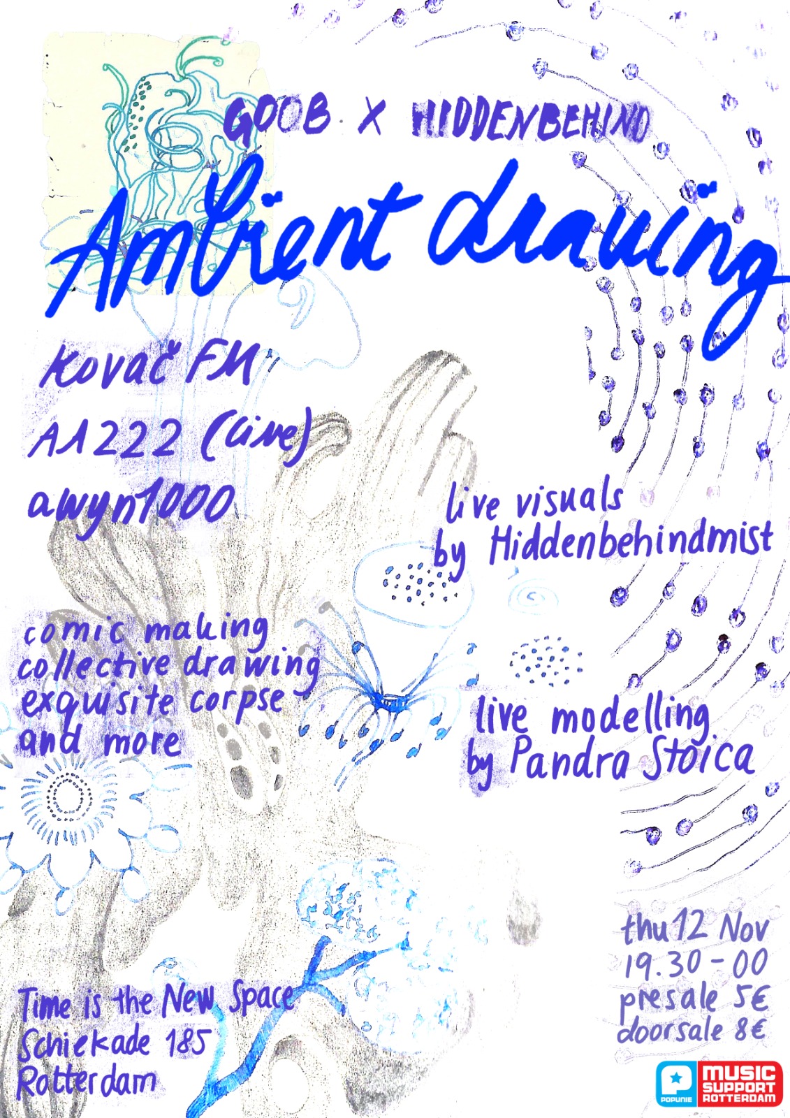 HIDDEN BEHIND X STUDIO GOOB - AMBIENT DRAWING [VOL. 3]