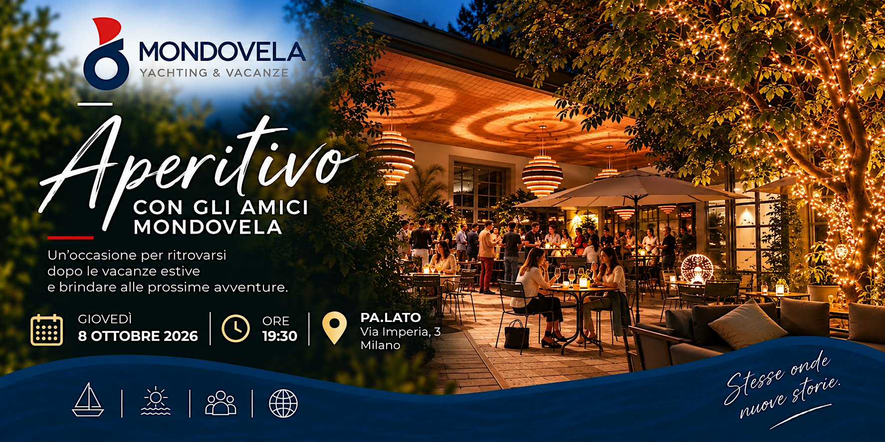 Aperitivo con gli amici Mondovela!