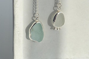 Jewellery Making: Silver and Seaglass Pendant