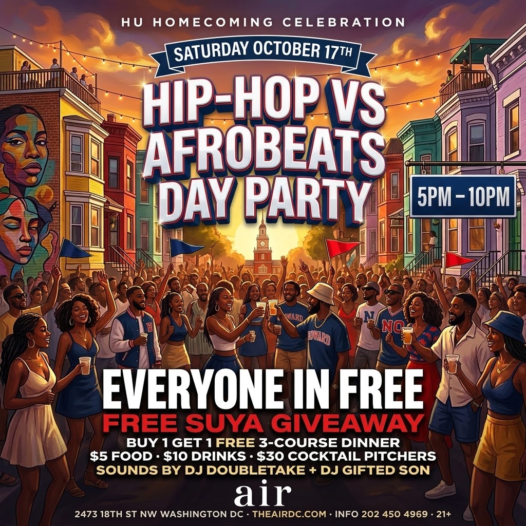Hip-Hop vs Afrobeats Day Party| Everyone In Free + Free Suya