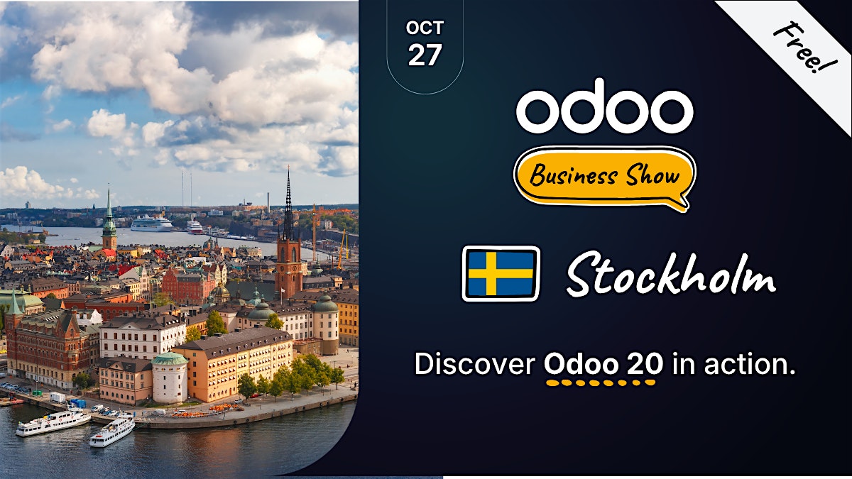 Odoo Business Show Stockholm