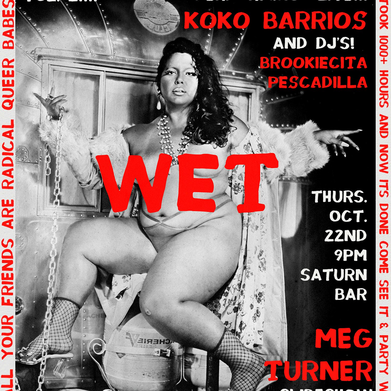 Meg Turner's WET Vol. 2 Release Party