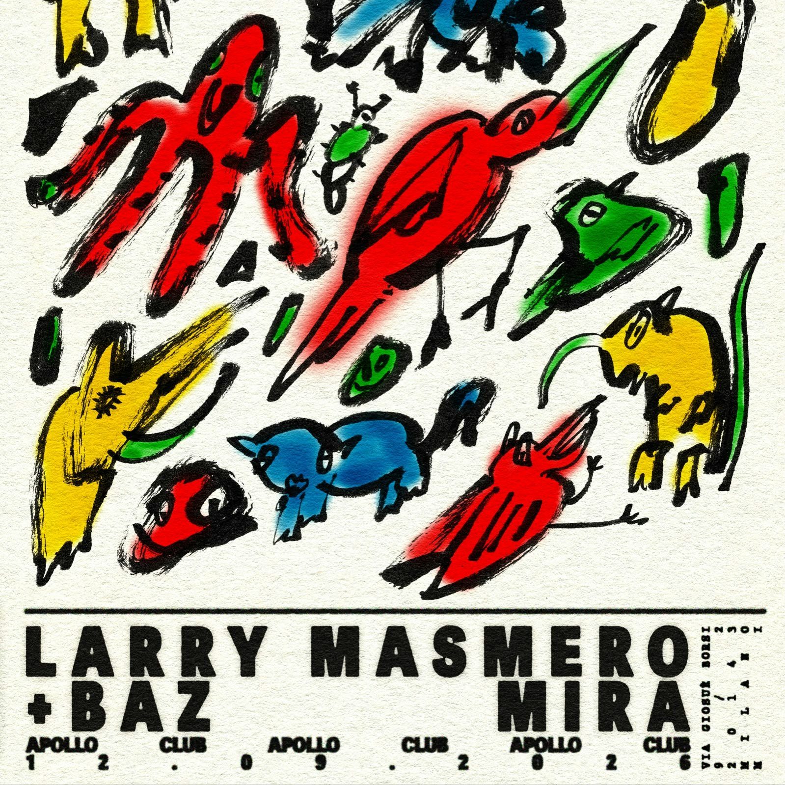 LARRY & FRIENDS in the backroom