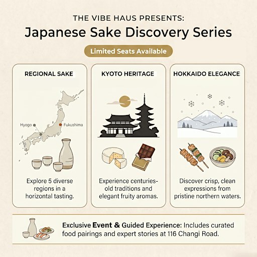 JAPANESE SAKE TASTING EXPEREINCE