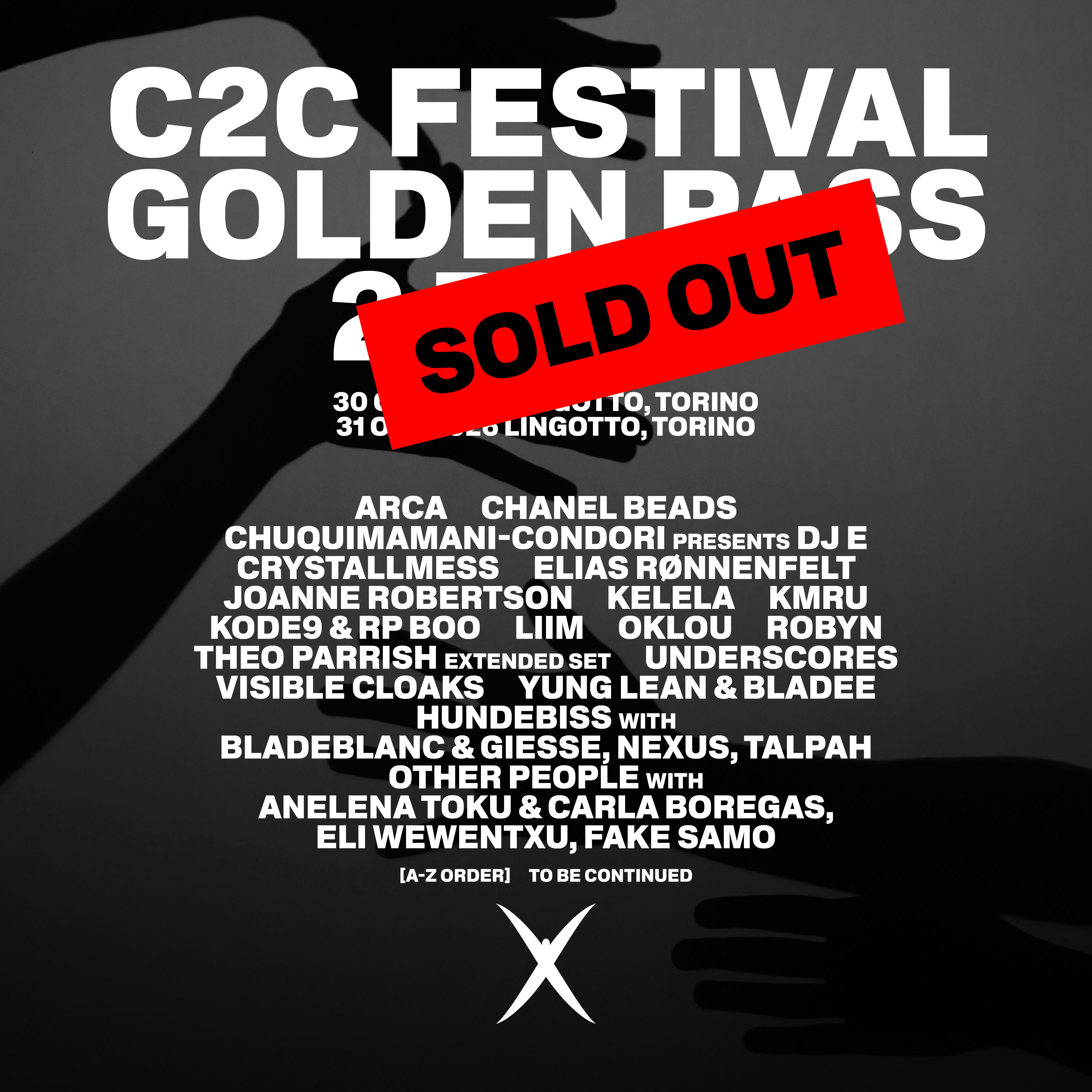 C2C FESTIVAL 2026 | GOLDEN PASS