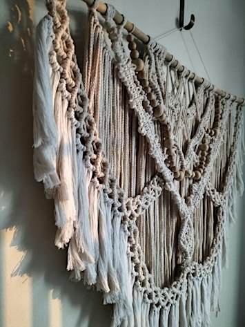 Macrame Coaster for Beginners