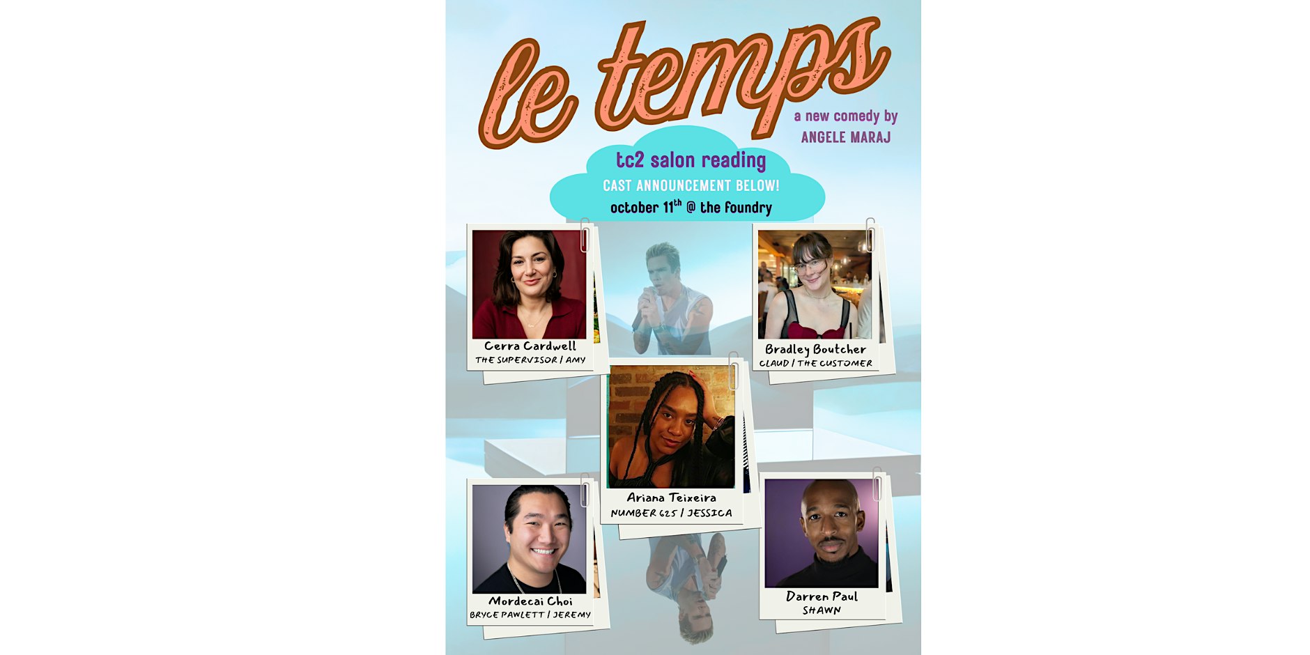 TC2 Art Salon: Le Temps by Angele Maraj