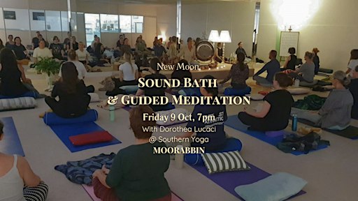 MOORABBIN (Vic): New Moon Sound Bath & Guided Meditation