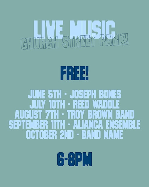 Friday Night Live Music in the Park
