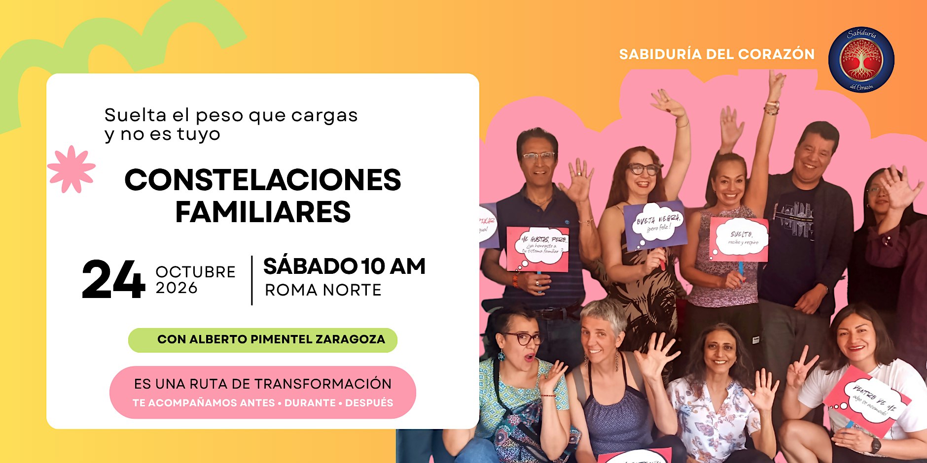 Constelaciones Familiares CDMX: observa el método como representante