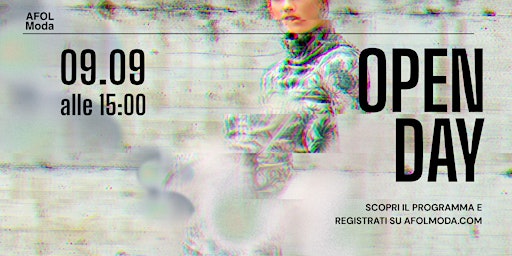 OPEN DAY | 09 Settembre - ore 15.00 | In presenza e online