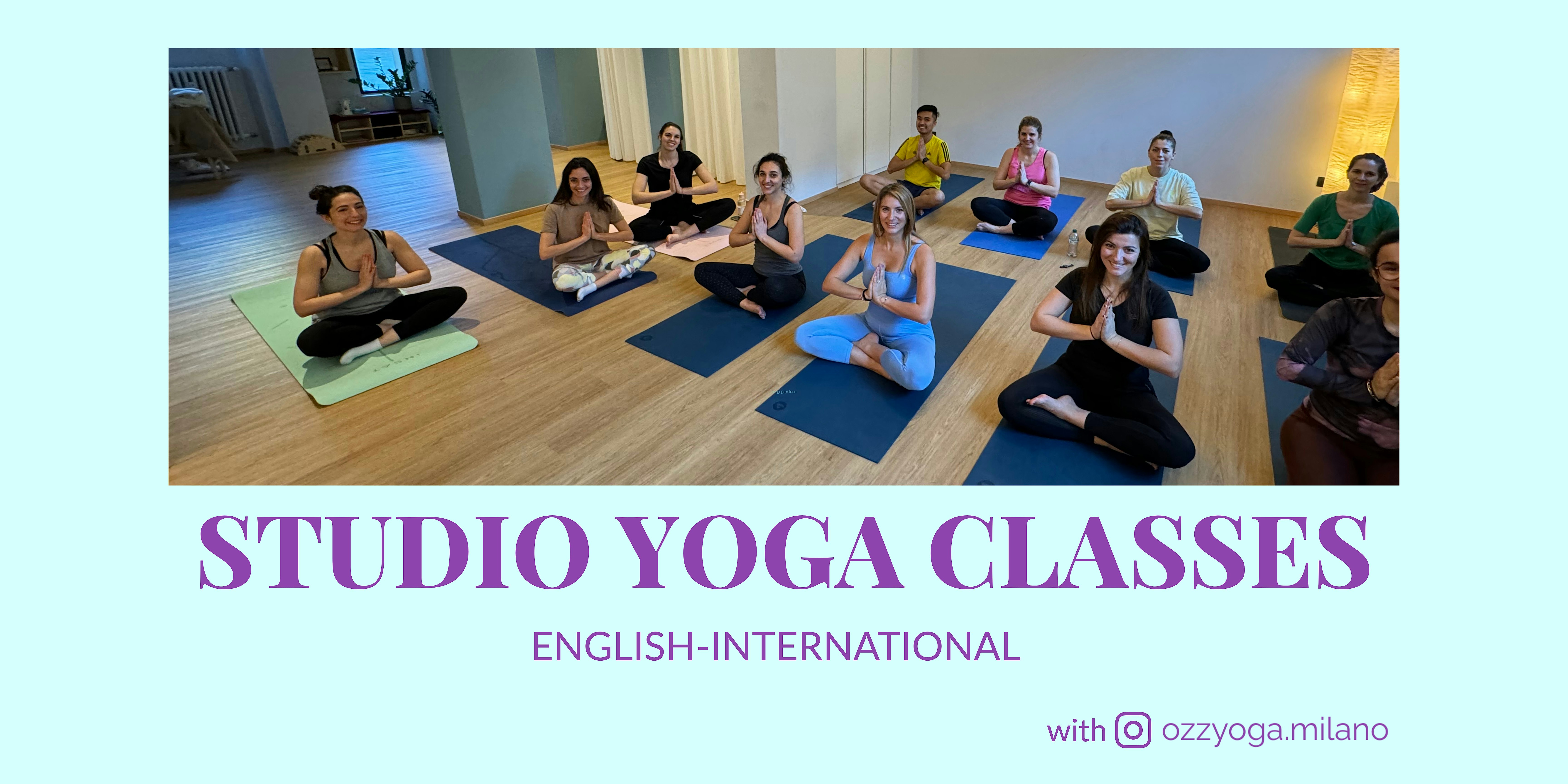 Monday Yoga Class with Ozzy (Level: Intermediate)