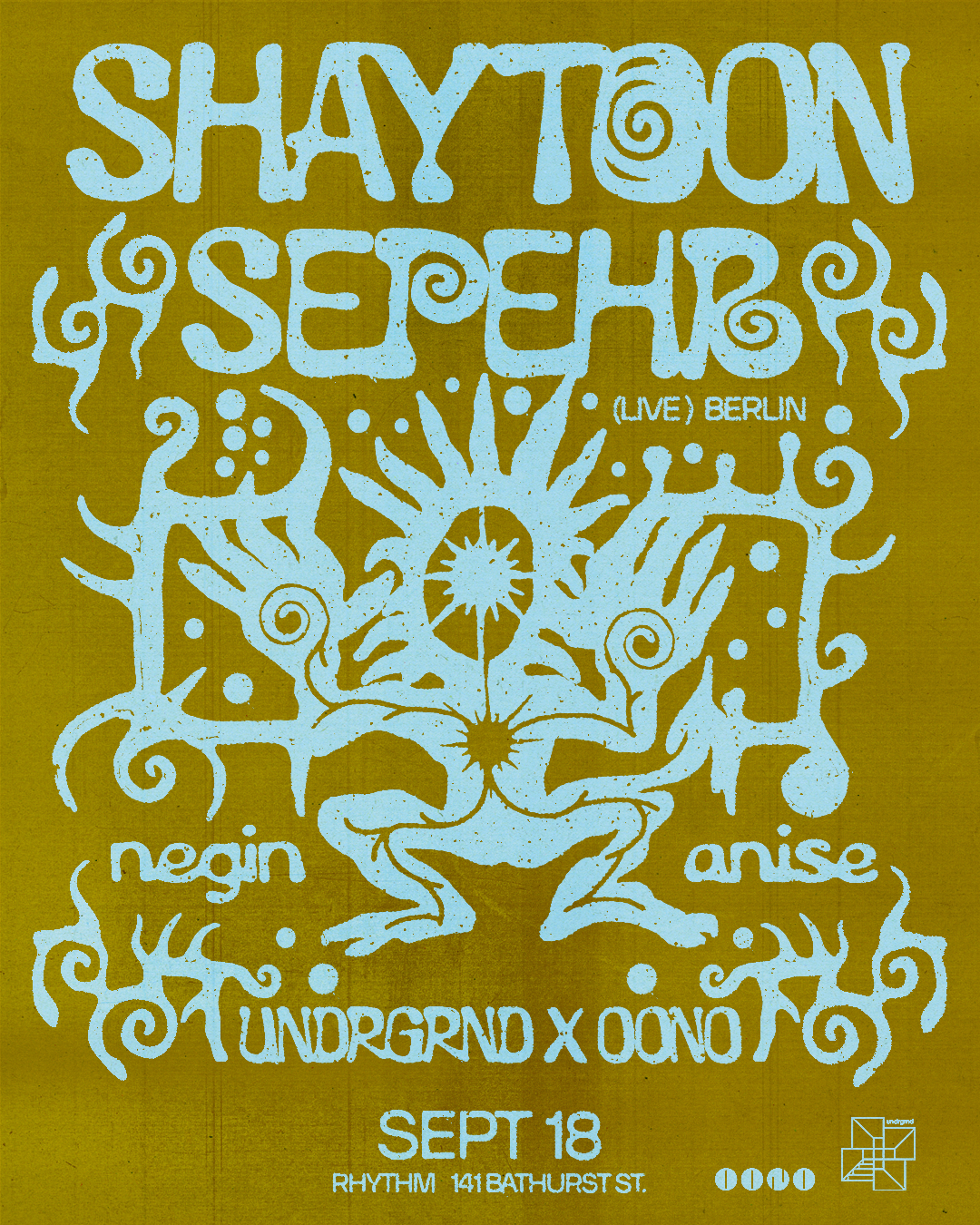 UNDRGRND x OONO: Sepehr [Live]