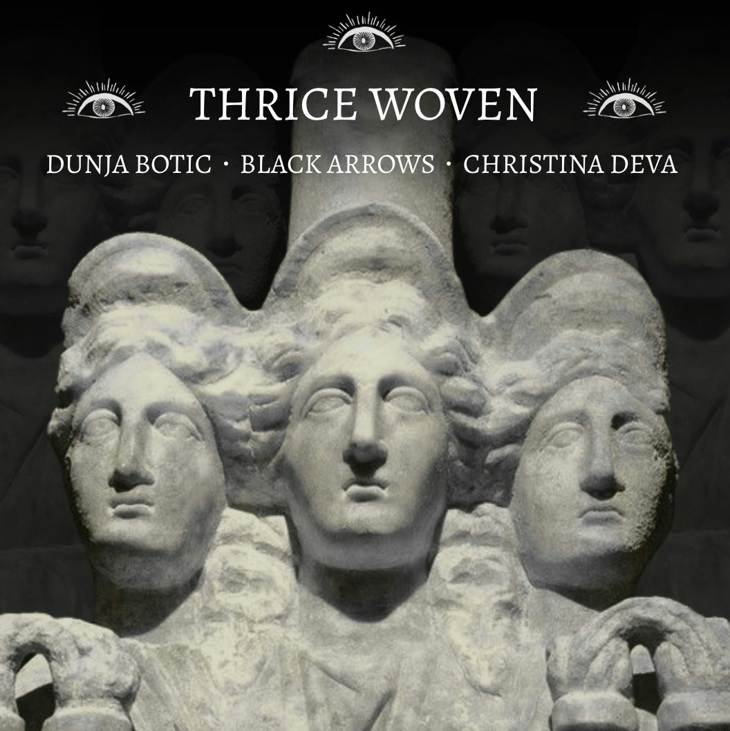 THRICE WOVEN # 2 - Black Arrows - Dunja Botic - Christina Deva