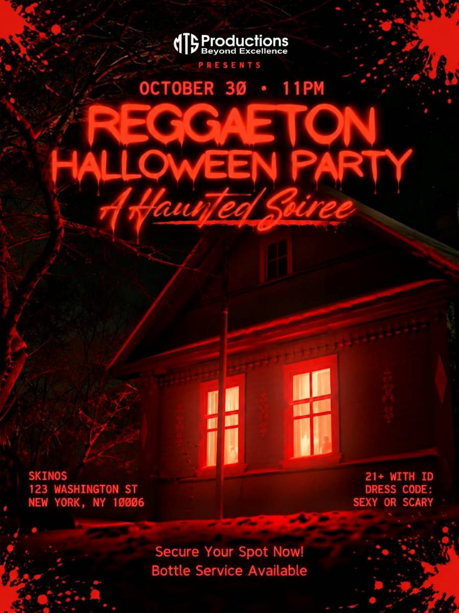 Halloween Reggaeton Party
