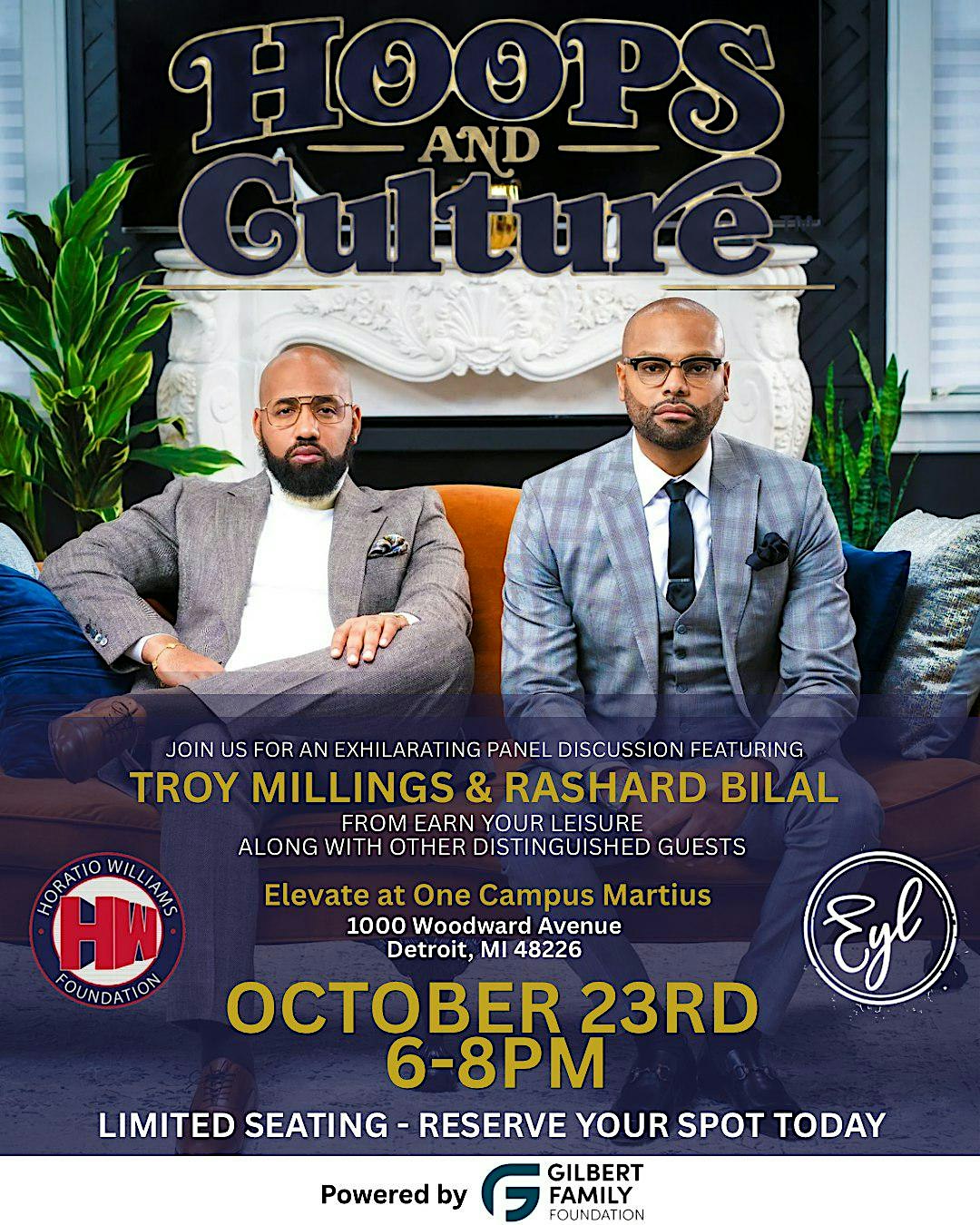 Horatio Williams Foundation Hoops and Culture Kick Off