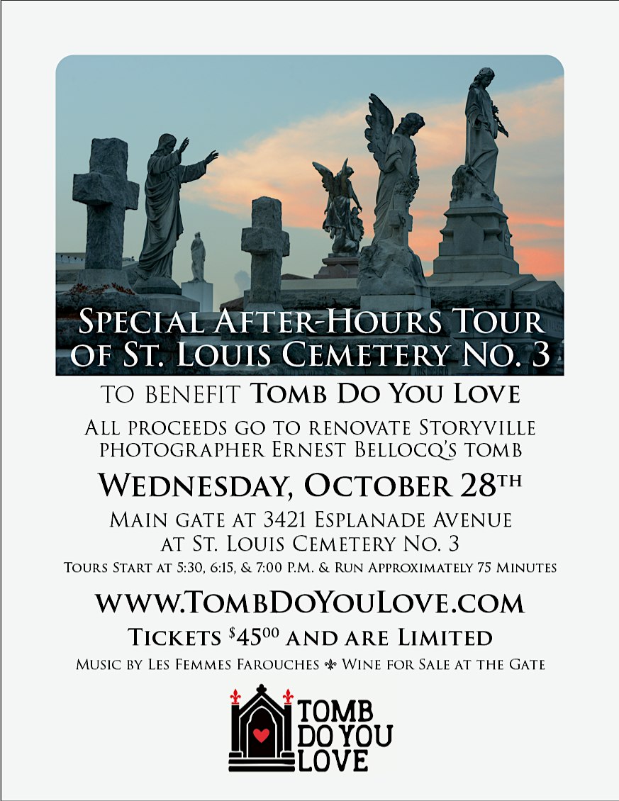 Special After-Hours Tour of St. Louis Cemetery No. 3