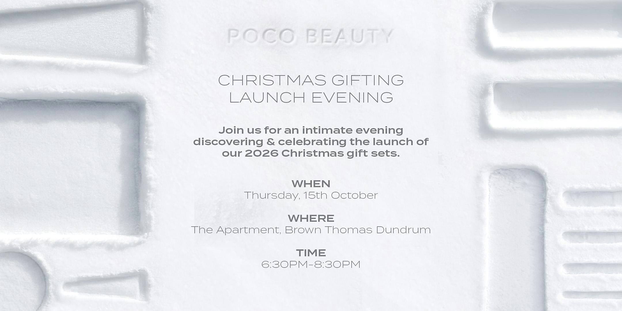 Christmas Gifting Launch Evening With Poco Beauty