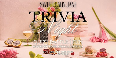Sweet Lady Jane Trivia Night