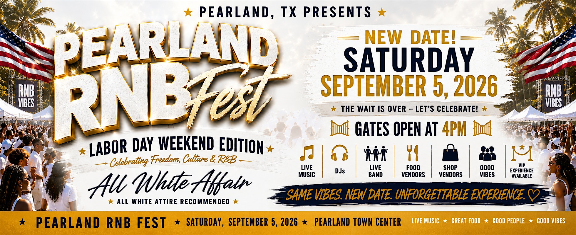 Pearland RNB Fest Labor Day Weekend