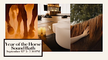 Year of the Horse Sound Bath at Majestic Hills Ranch