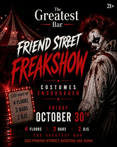 Friend Street Freakshow @ The Greatest Bar