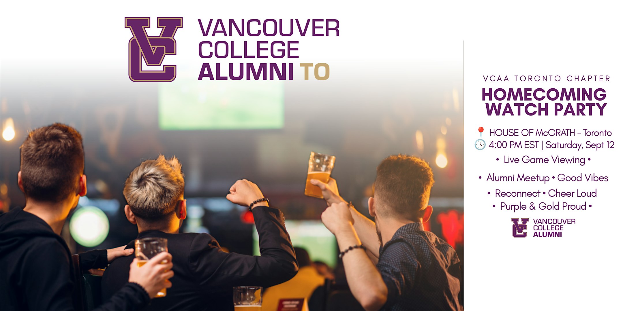Homecoming Watch Party (Toronto)