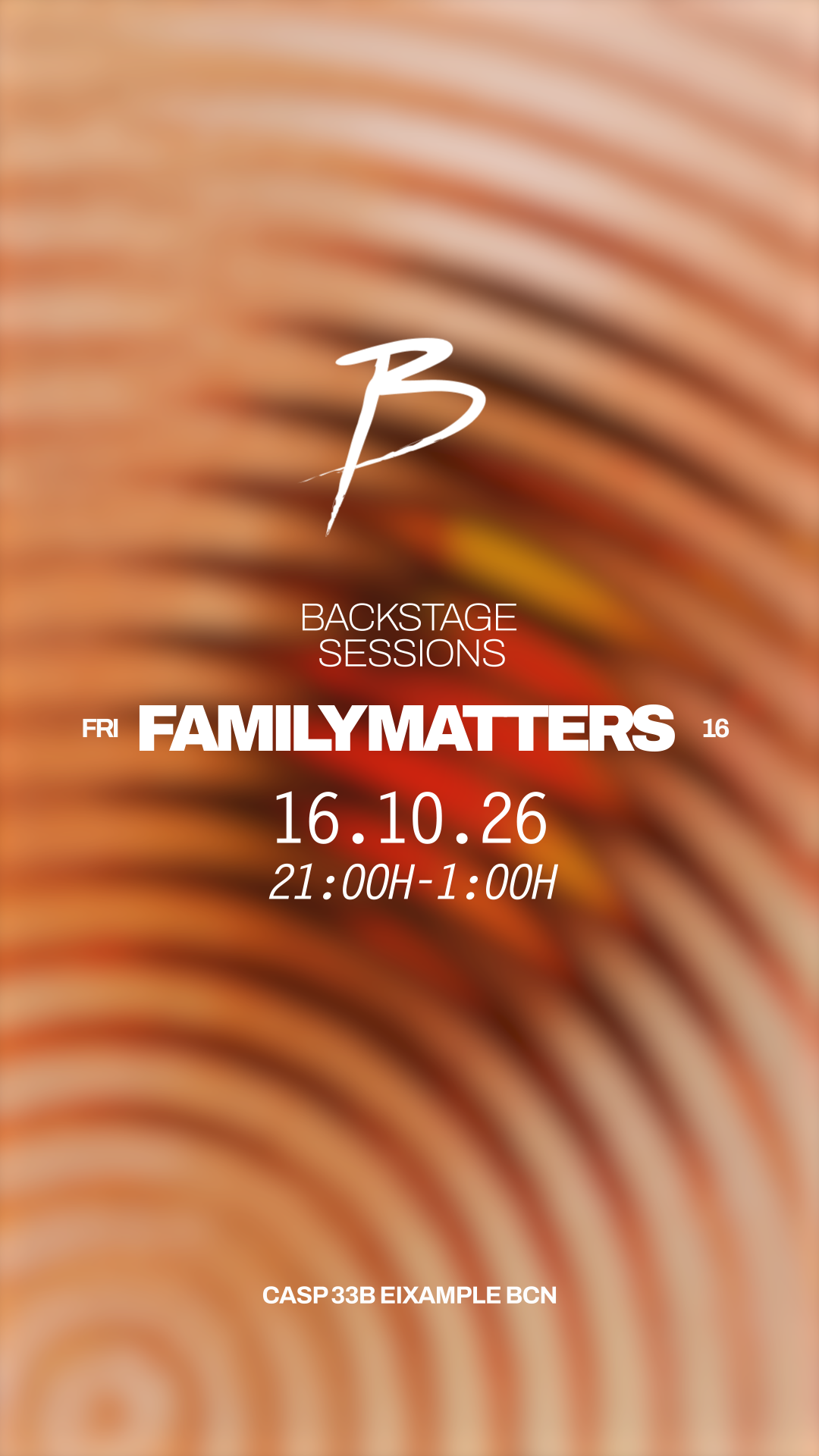 Backstage sessions: Family Matters