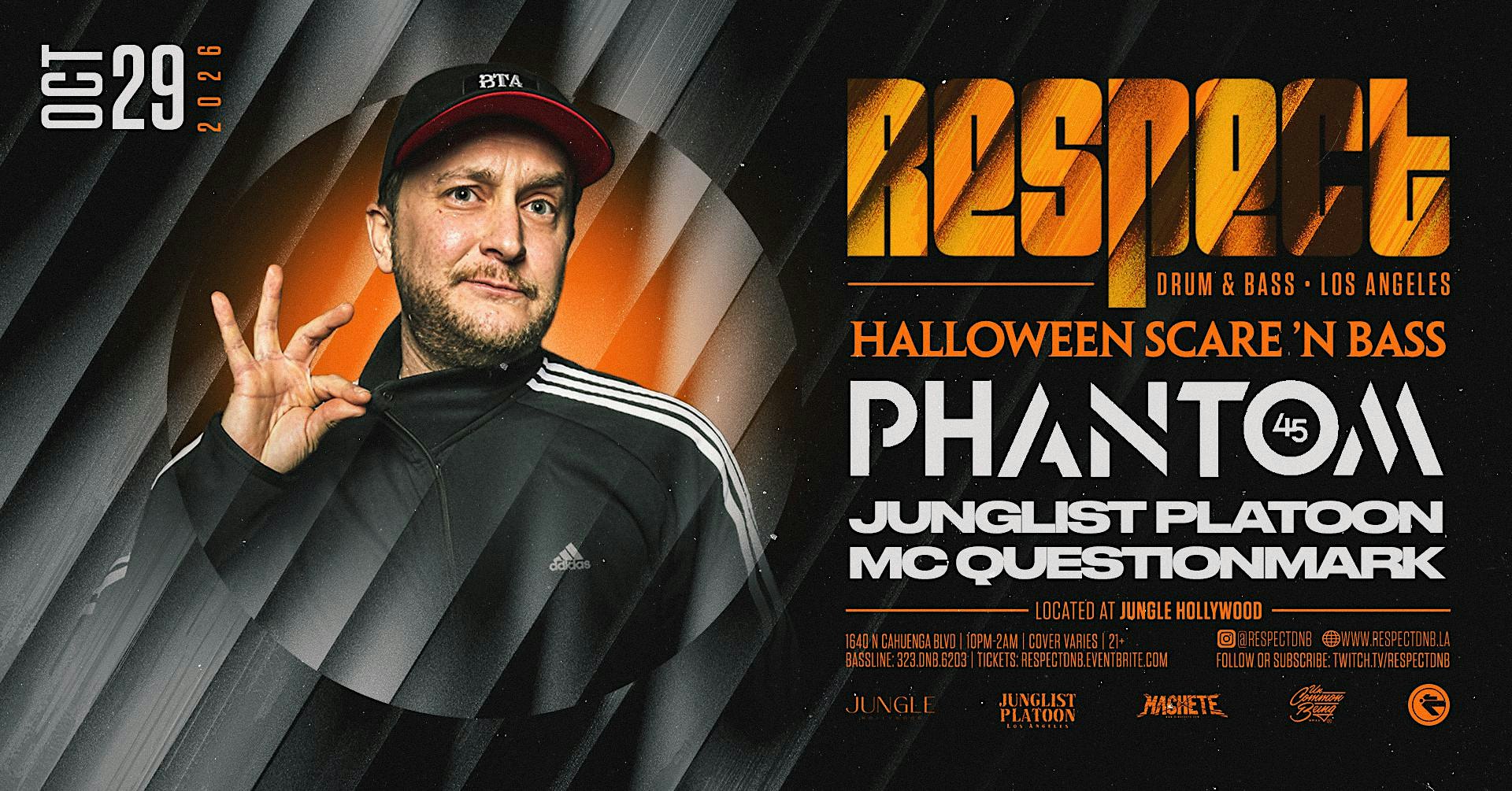 RESPECT DnB presents PHANTOM 45