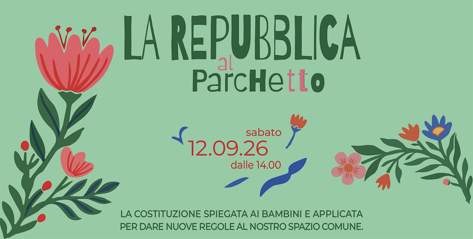 La Repubblica Al Parchetto | Festa civica, teatro e partecipazione