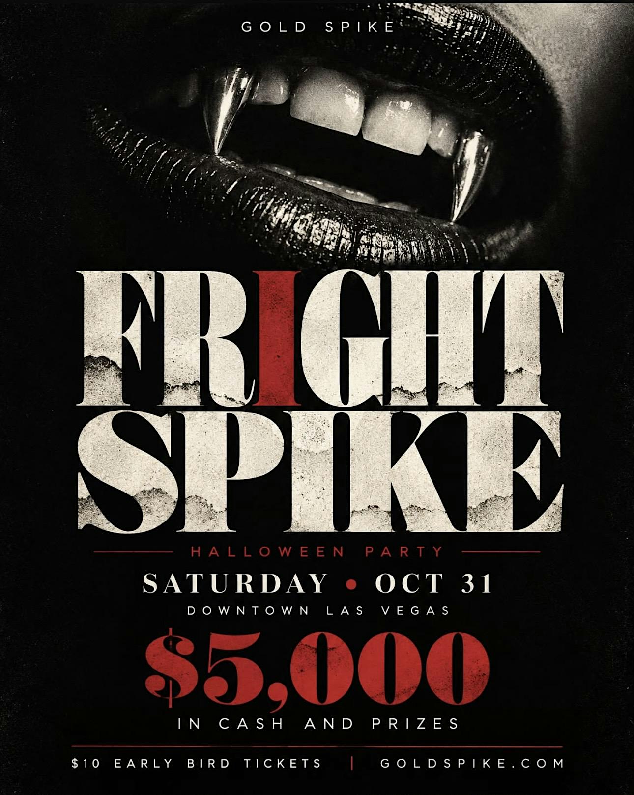 FRIGHT SPIKE AT GOLD SPIKE