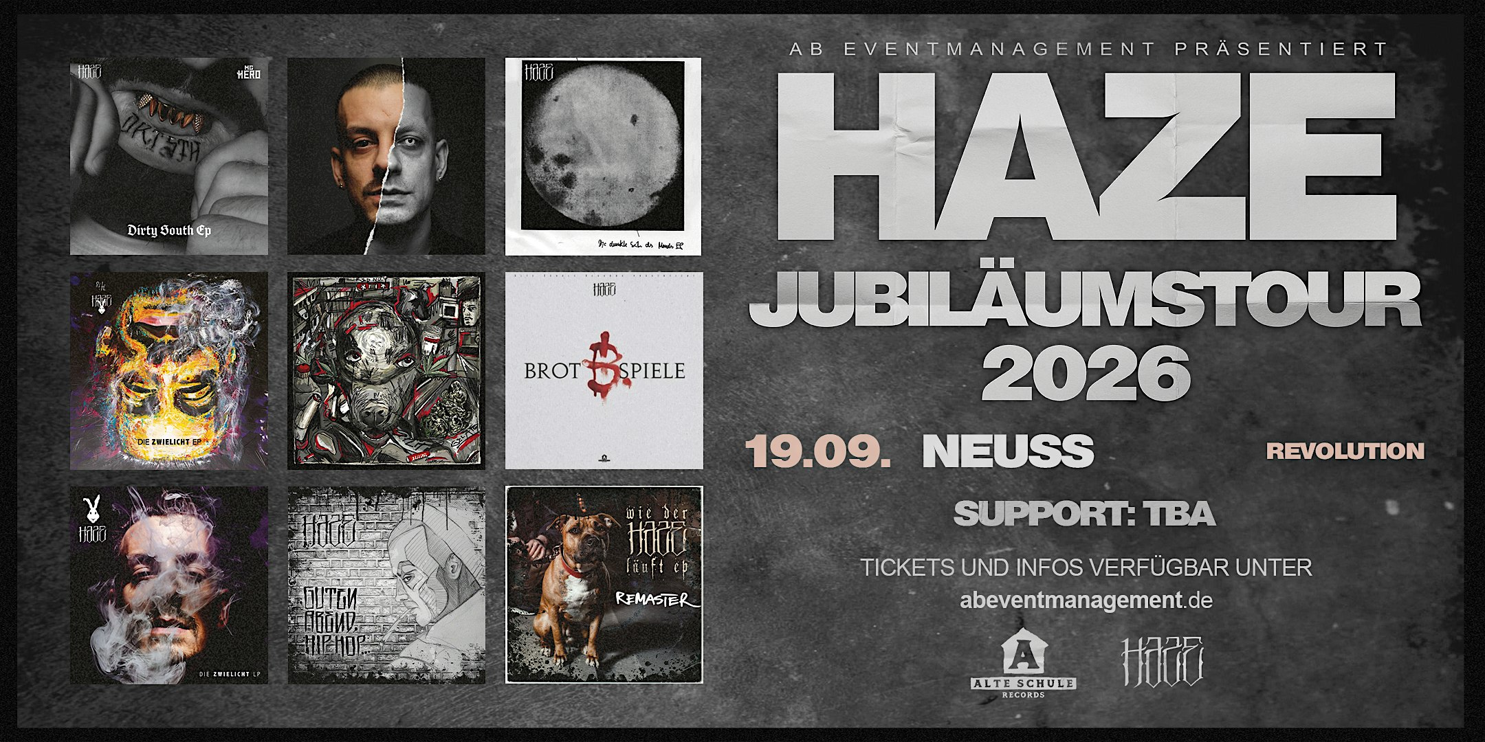 HAZE JUBILÄUMSTOUR NEUSS