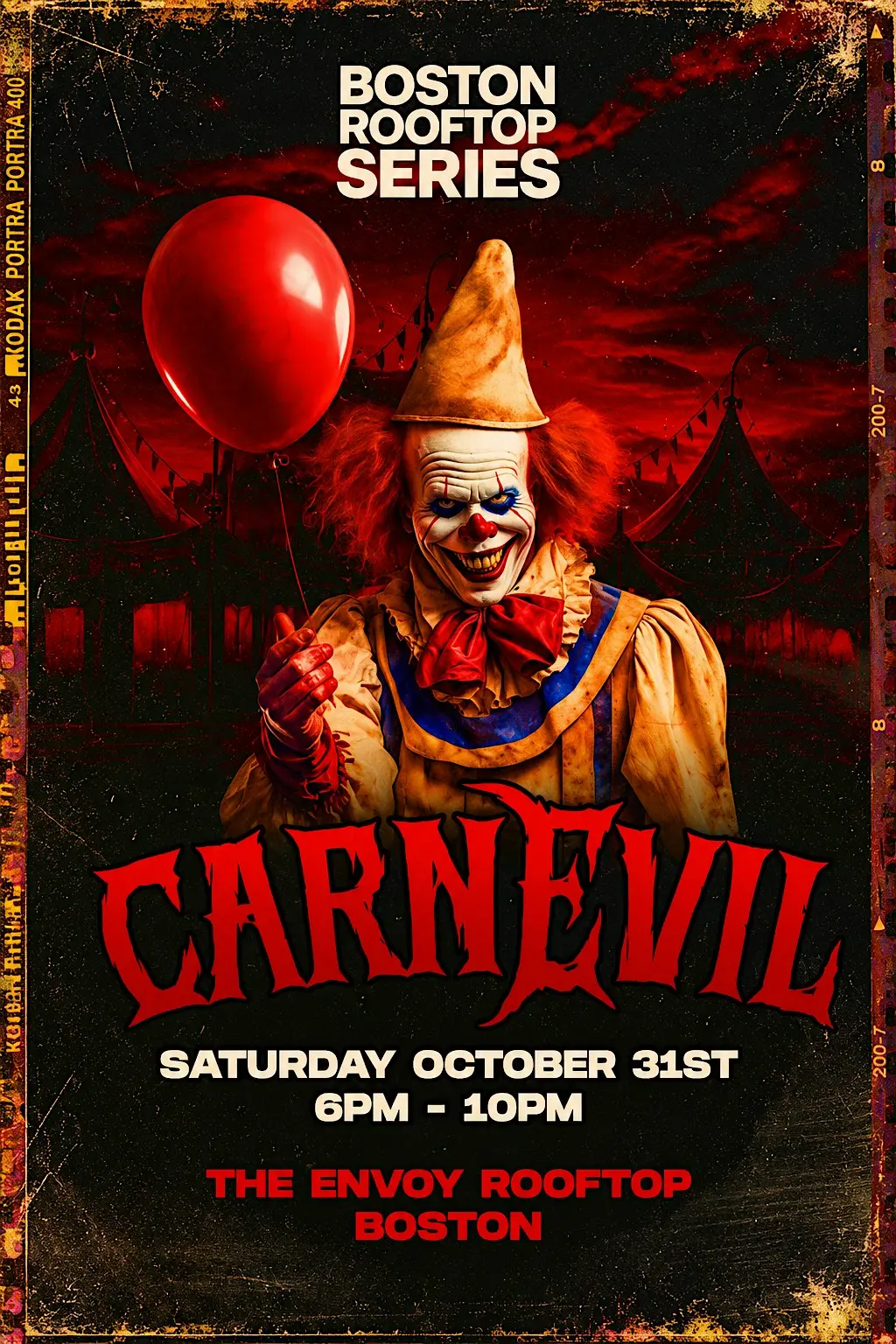 CARNEVIL: Halloween Night at Envoy Rooftop