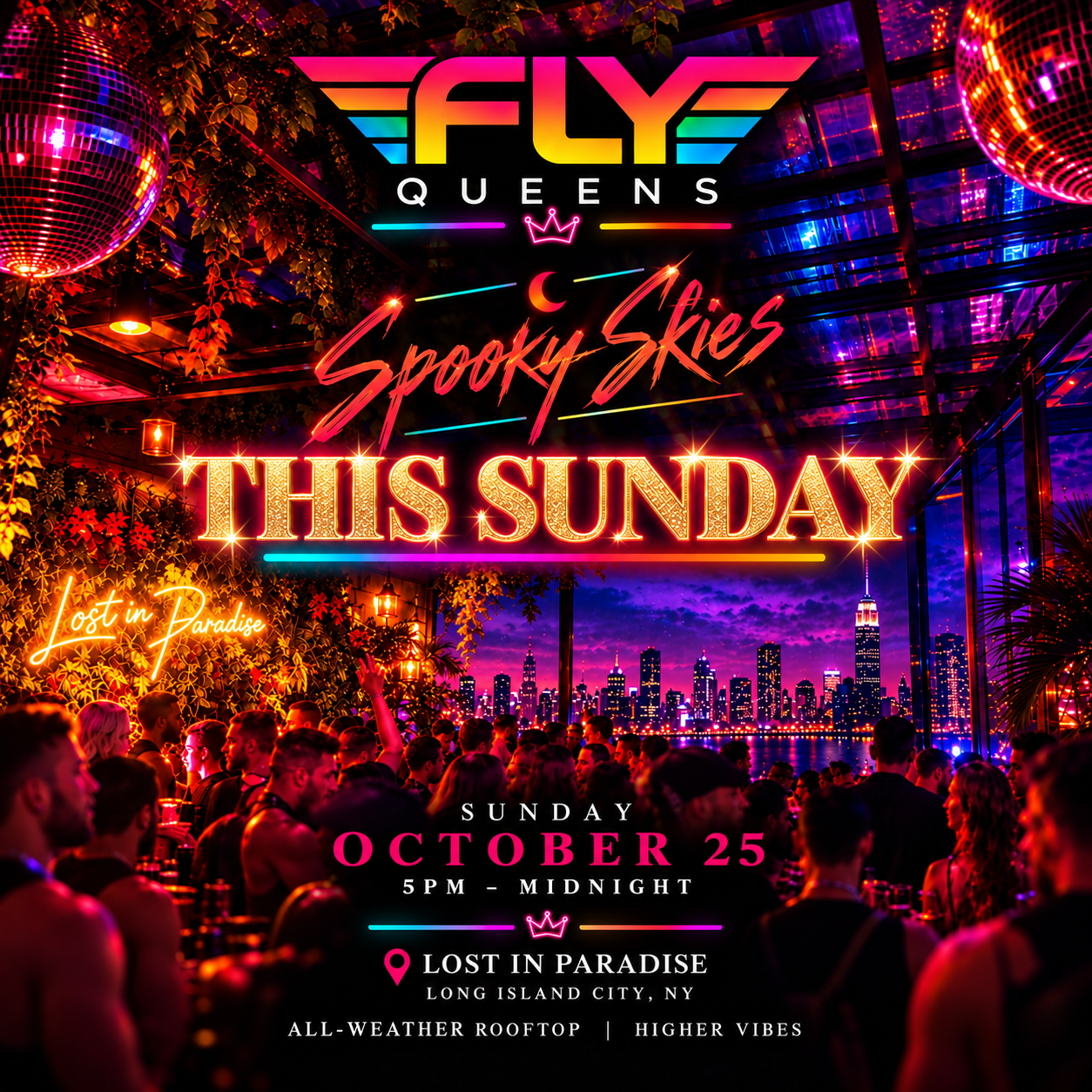 FLY Queens - Spooky Skies