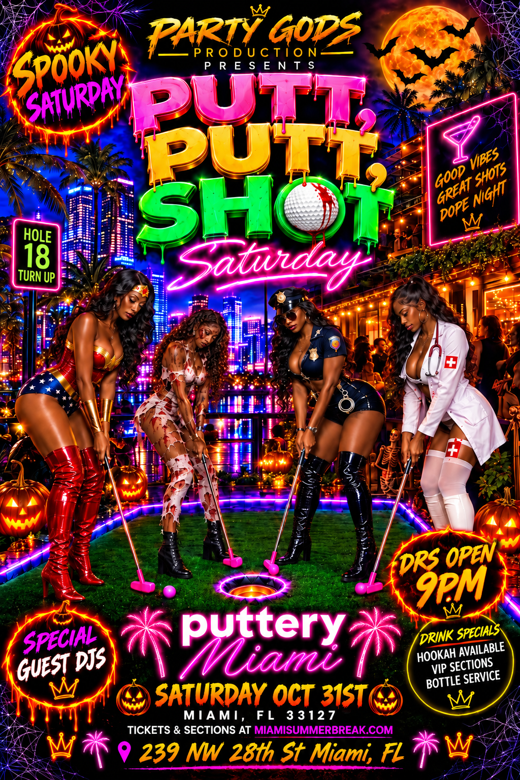 Putt,Putt,Shot Halloween Edition