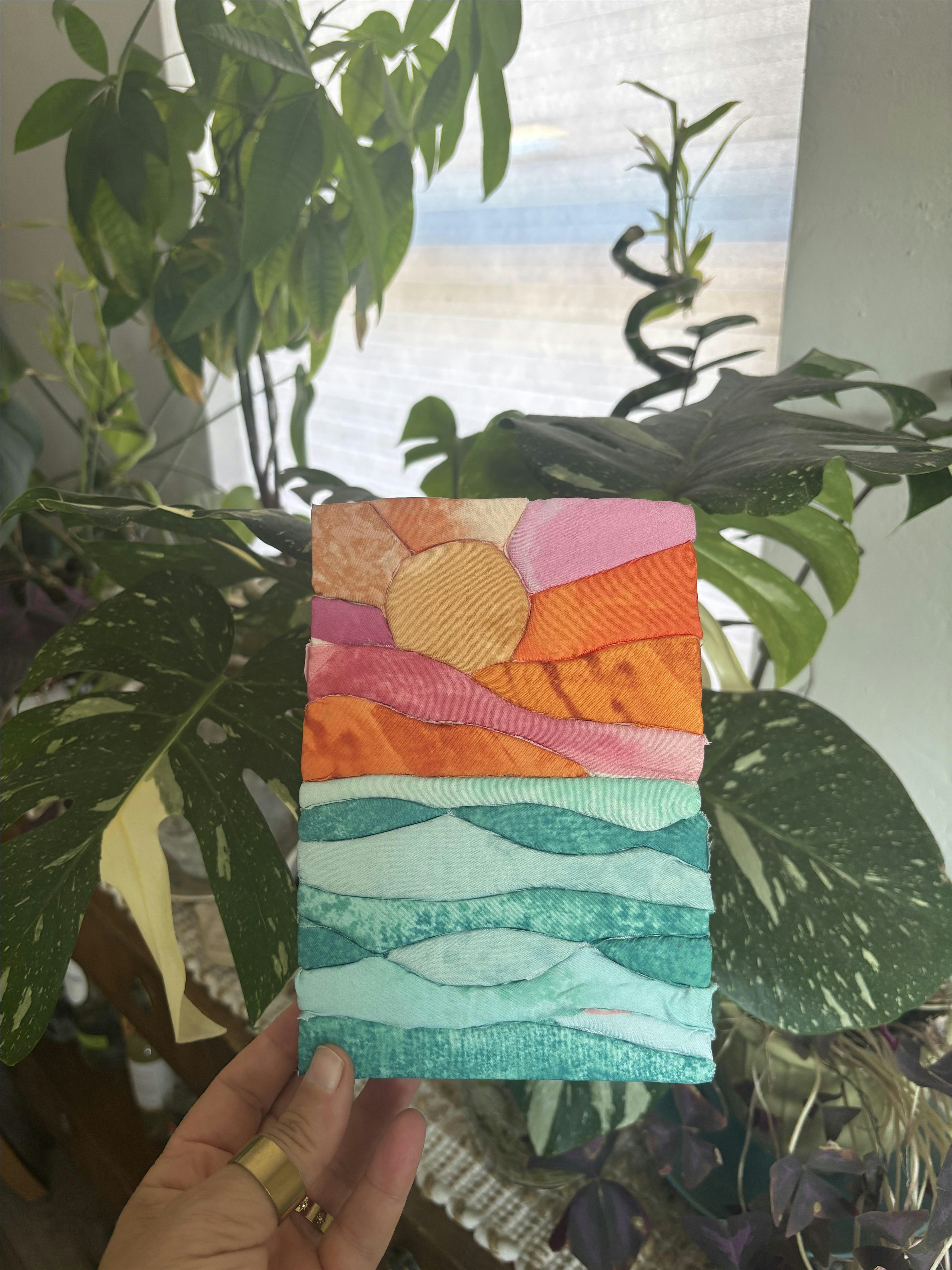 Kinusaiga Fabric Collage Workshop