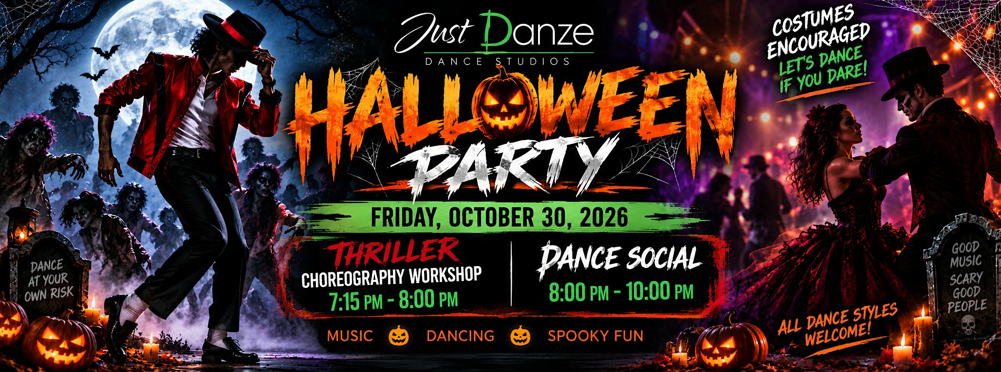 Thriller Choreography + Dance Party