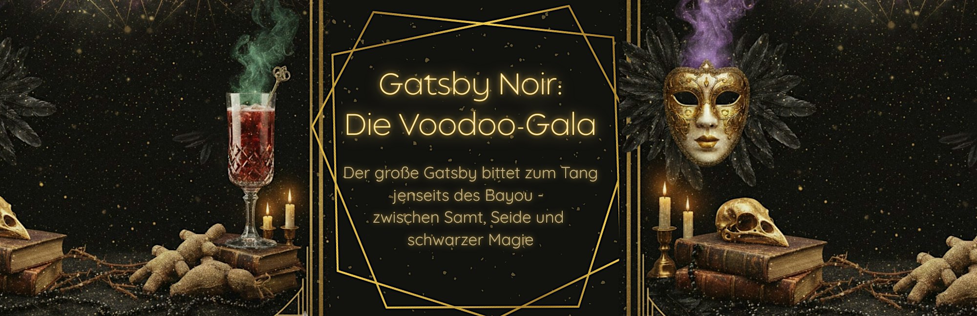 20er-Jahre-Halloween-Party in Köln: Gatsby trifft Voodoo all incl.