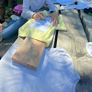 Flower Printing Workshop for Kids in Milan - Eco Art Experience