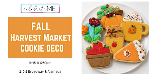 Fall Harvest Market Cookie Decorating